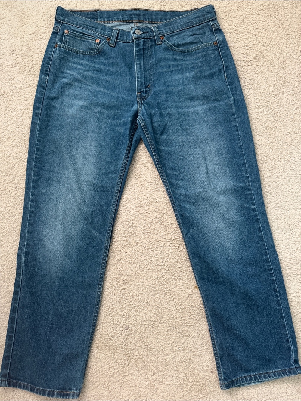 Men's Classic Straight Leg Jeans - Blue